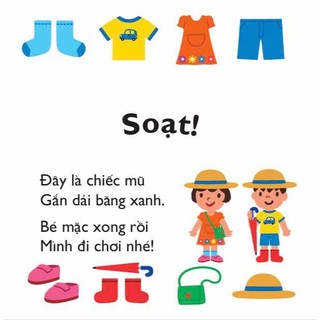 [BÌA CỨNG] Sách Ehon Tương Tác Cùng chơi trốn tìm 4: TRANG PHỤC - Ehon cho bé 0-6 tuổi