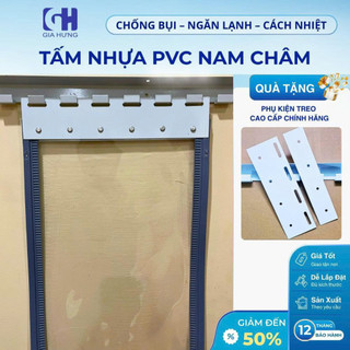 Tấm Nhựa PVC Nam Châm Từ Tính ,Ngăn Lạnh Điều Hoà, Ngăn Bụi, SX Theo Yêu Cầu (Tặng Phụ Kiện Cao Cấp)