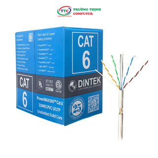 Cáp mạng dintek cat.6 utp 305m