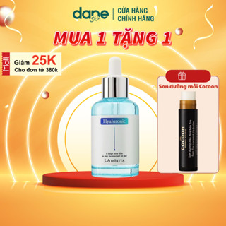  Serum dưỡng ẩm sáng da và phục hồi LA BONITA Vital Hyaluronic Acid Serum 50ml - dùng cho da sau peel và da treatment 