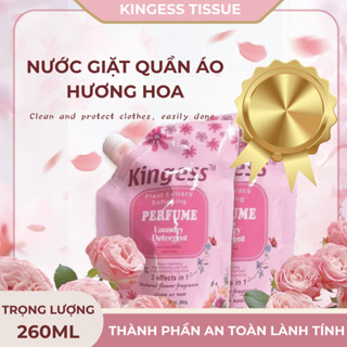 (MỚI) Nước giặt Kingess hương nước hoa cao cấp, Lưu hương thơm lâu, dịu nhẹ an toàn