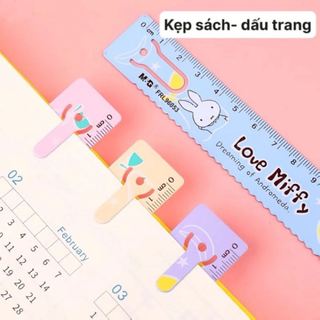 Thước Kẻ Sắt 15cm M&G 96053, màu ngẫu nhiên