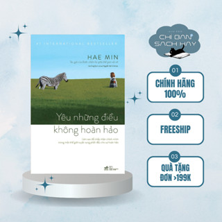  Sách - Yêu những điều không hoàn hảo  Hae Min   Tái bản 2025   Chỉ Bán Sách Hay  