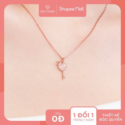 SOOBIN'S QUEEN - Mặt Dây Chuyền Vàng Tây 10k Gắn Đá CZ MDZ105 Huy Thanh Jewelry