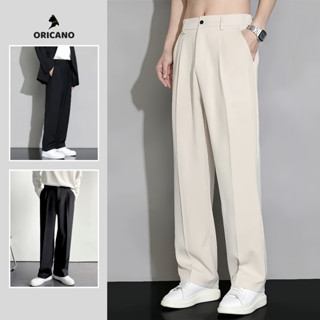  Quần âu nam ống rộng Oricano basics dễ phối đồ che khuyết điểm chân phiên bản Premium chống nhăn,khử mùi tốt QA01 