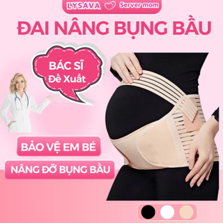 Đai Bụng Bầu Lysava Nâng Đỡ Bụng Bầu, Đai Đỡ Bụng Chống Đau Lưng, Co Giãn Tốt An Toàn Cho Mẹ Và Bé DB1