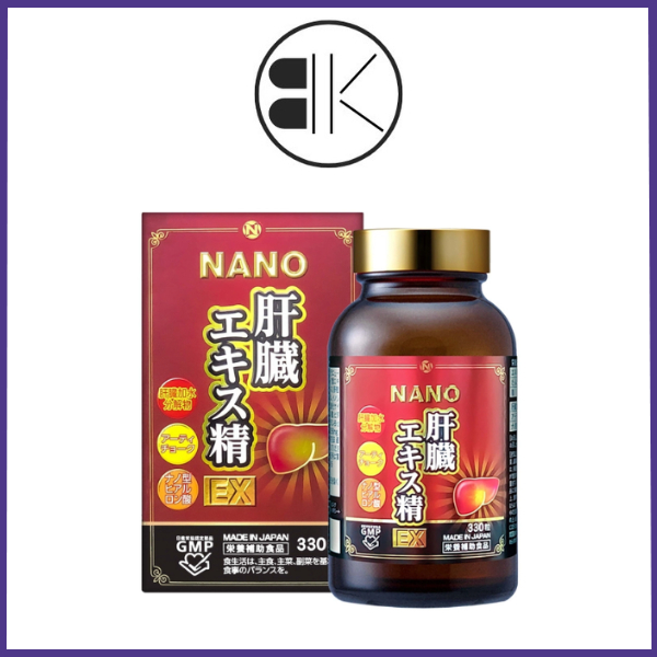 NANO LIVER HYDROLYZATE EX 330 VIÊN - Hỗ trợ bảo vệ gan, hỗ trợ cải thiện chức năng gan Nhật Bản