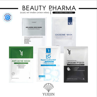   MIẾNG LẺ-DATE MỚI-CHÍNH HÃNG  Mặt nạ dưỡng da YUEJIN B5 x2 EGF LIPOSOME PP ANTI ACNE MELASMA SOS EXOSOME MASK 
