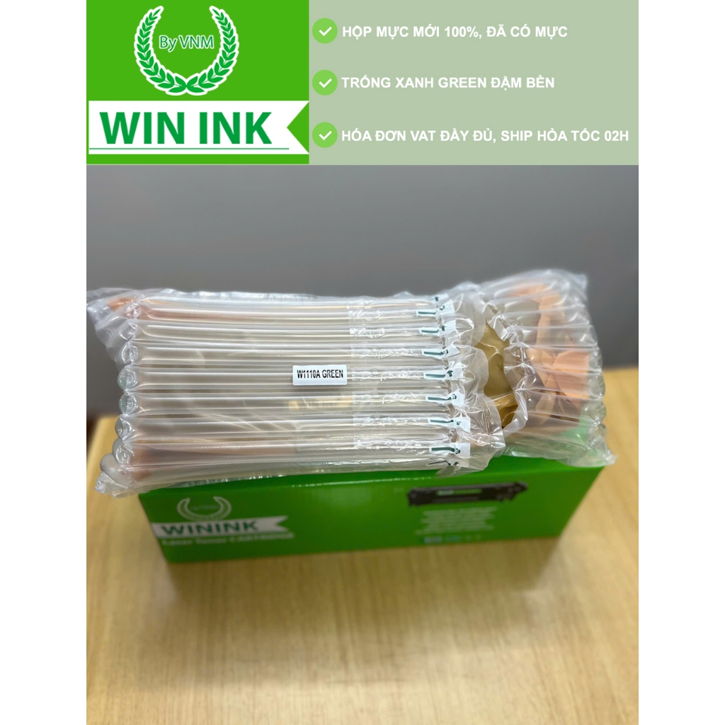 Hộp mực HP 110A/ W1112A cho máy in HP 108a/ 108w/  MFP136a/ 136w/ 136nw / 138fnw hiệu Win Ink cao cấ
