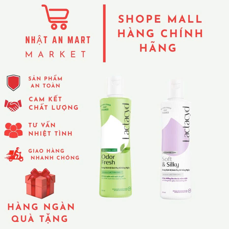 Dung dịch vệ sinh phụ nữ Lactacyd 250ml Hàng Chính Hãng.