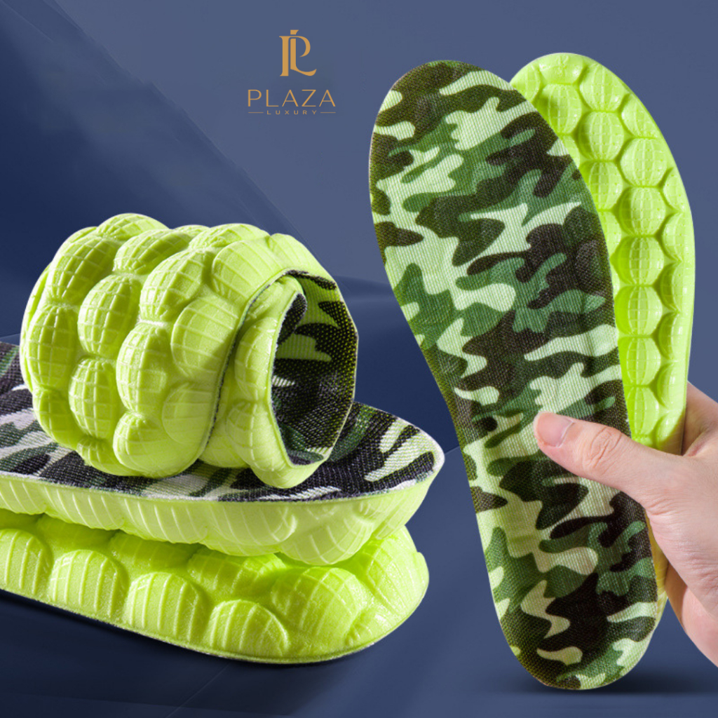 Lót Giày Lính Thể Thao Rằn Ri, Quân Nhân, Quân Sự, Đế Mềm Êm Chân L27