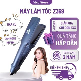  Máy Ép Là Duỗi Thẳng Tóc Giá Rẻ Z369 Chính Hãng Zlife Việt Nam Cao Cấp - Dụng cụ làm đẹp 