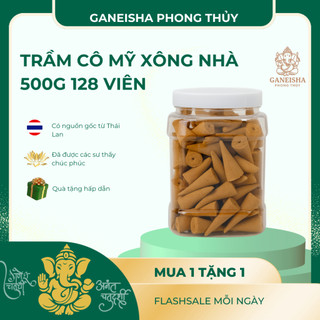  Nhang nụ trầm cô Mỹ 500g 128 viên xông nhà kéo khách trầm siêu thơm 