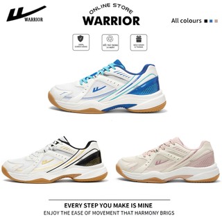  Giày Pickleball Tennis Cầu lông Nam Nữ chính hãng Warrior Đế EVA chống mài mòn bám sân chống lật cổ chân - W040 