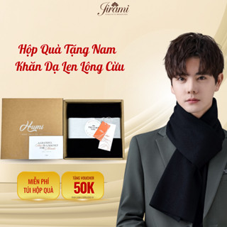  Khăn Dạ Len Nam JIRAMI Quà Tặng Khăn Choàng Lịch Lãm Quý Ông Giúp Giữa Ấm Và Thời Trang Mùa Đông 