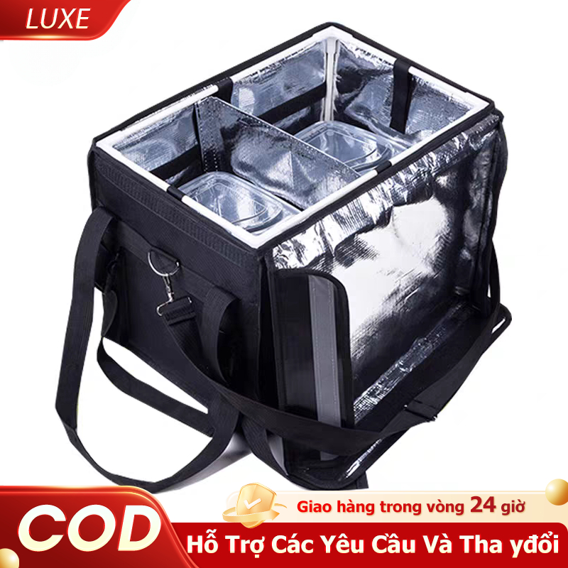  Túi giữ nhiệt dùng cho shipper Túi giao hàng dung tích 22L 32L 48L 62L 