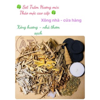 TRẦM HƯƠNG & thảo mộc Cao Cấp xông nhà - cửa hàng, XÔNG HƯƠNG THƠM palo santo, xô thơm, thanh lọc không khí, nhang