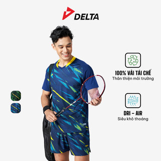 DELTA GAMEWEAR Áo Thun Cầu Lông Nam Dynamic Vải Tái Chế Tính Năng Dri-Air Khô Thoáng TS287M1