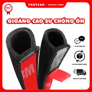 Gioăng cao su chống ồn Xe Bán Tải, Xe Tải ô tô loại chữ D ( 14*12mm ) B Đại (14*15mm)