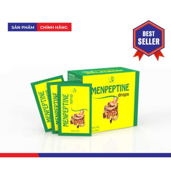 Men tiêu hóa Menpeptine (Gói uống) giảm rối loạn, đầy hơi, chướng bụng khó tiêu, ăn ngon [enzyme, dr