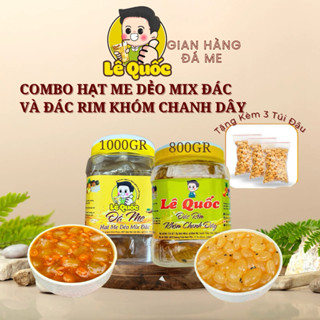 {COMBO 2 LOẠI} (800gr ĐÁC RIM CHANH DÂY) - {1KG ME RIM HẠT ME DẺO MIX VỚI HẠT ĐÁC TẶNG KÈM -3 TÚI ĐẬU PHỘNG