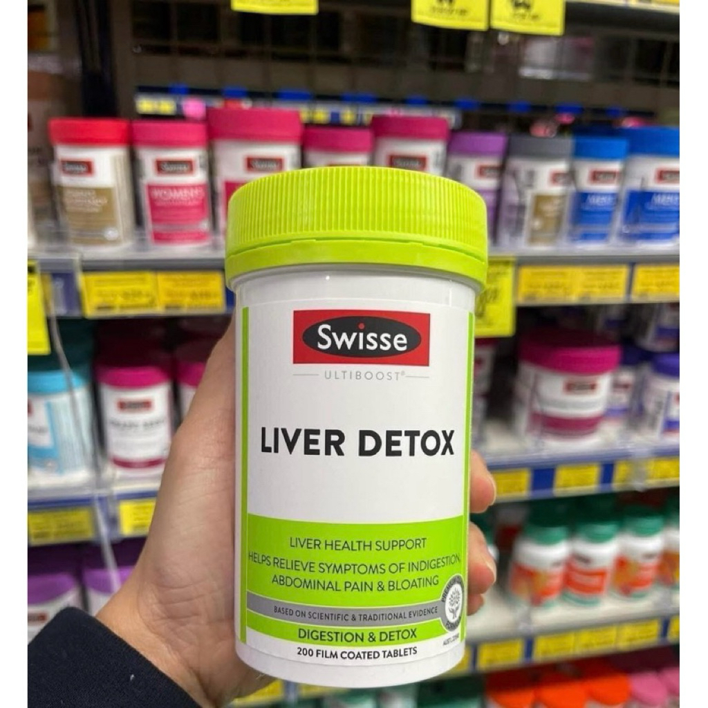 Swisse Ultiboost Liver Detox 60 viên