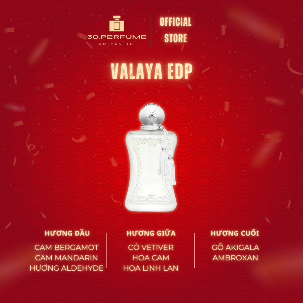 [30.PERFUME] Nước Hoa Nữ Valaya EDP 10/20ml