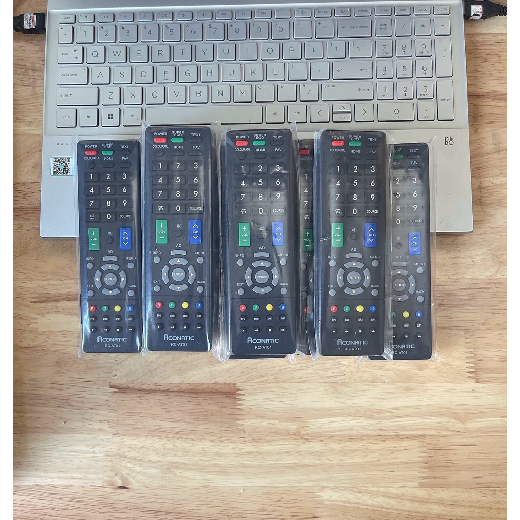 Remote Điều khiển Tivi Aconatic hàng theo máy