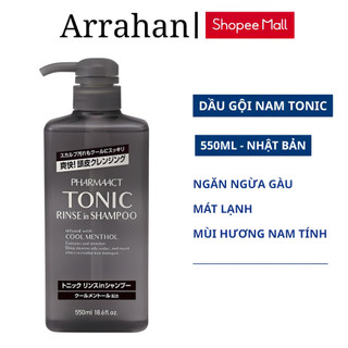 Dầu Gội Tonic Pharmaact Loại Bỏ Gàu Cho Nam Giới 600ml