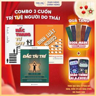 Sách - Combo 3 Cuốn – Định Luật Ngược, Nấc Thang Tư Duy, Đắc Tài Trí - NXB Dân Trí