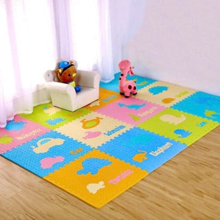 Thảm xốp ghép cho bé - tấm 60*60cm EVA trải sàn cho bé chất lượng Châu Âu EN71 - Toyshouse 