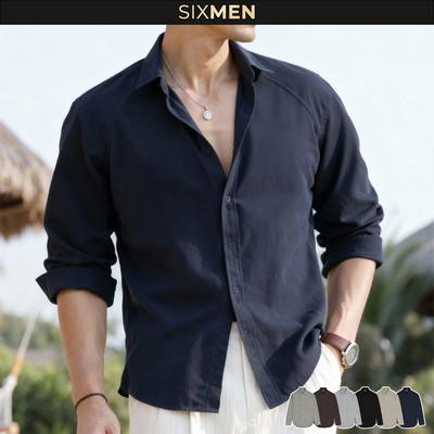 Áo SƠ MI NHUNG SIXMEN Cao Cấp - Vải nhung cao cấp, thoáng mát, mềm mịn