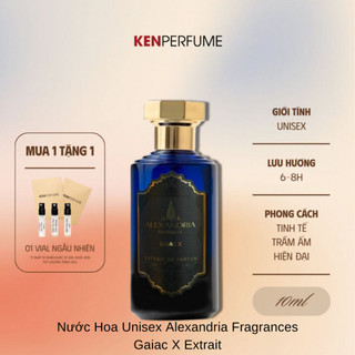 10ML Alexandria Fragrances Gaiac X | Nước Hoa Nam | Ken Perfume