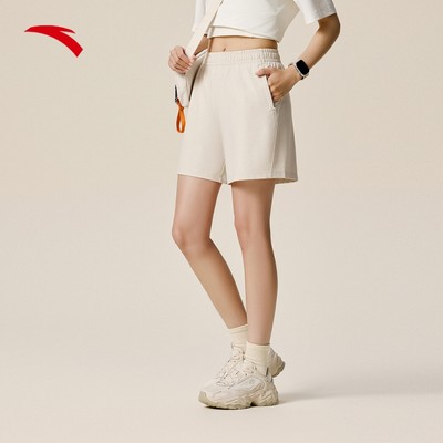 ANTA Nữ Running Quần short thể thao vải dệt Woven Shorts Pickleball Cầu Lông Tennis 1625C7317