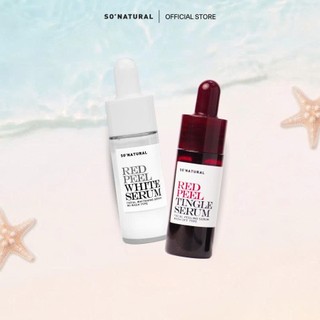   Combo 11ML  Serum Tinh Chất Peel White + Red Peel So Natural - Peel Da Lành Tính Đào Th.ả.i Tế Bào Ch.ết Dưỡng Trắ.ng 