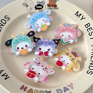 Ghim cài áo decor dây đeo bình giữ nhiệt, huy hiệu pin cài trang trí quai xách bình nước cute - TUHUHOUSE