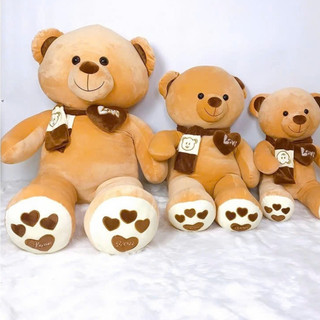  Gấu Bông Teddy Khăn Tim Mềm Mịn Co Dãn 4 Chiều Cao Cấp Gấu Bông City 