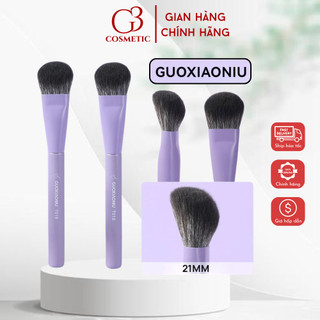  Cọ phủ phấn GUOXIAONIU cọ má hồng đầu tròn xéo lông cọ trang điểm phấn mắt che khuyết điểm T018 