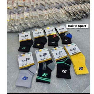 Tất Cầu Lông, Tất Thể Thao Nam Yonex Chính Hãng Cao Cấp Cổ Cao Vừa ( Dài 12cm)