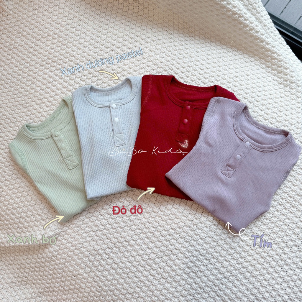 [FreeShip] [Giá hủy diệt] [Ảnh thật] [Chính hãng] Body Tăm Gân To Dài Tay Cho Bé - BD113