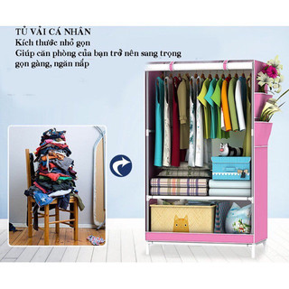 Tủ Vải 3D Đựng Quần Áo Tiết Kiệm Không Gian Tủ Đựng Đồ Thông Minh Tủ Đựng Đồ Phong Cách Hiện Đại