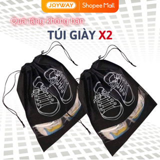 COMBO 2 Túi Đựng Giày Dép Chống Bẩn Có Dây Rút Mang Đi Du Lịch Thể Thao Hoạ Tiết -Size Lớn