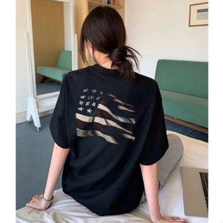  Áo thun phông Cotton 100% form rộng USA nam nữ Pink Unisex 