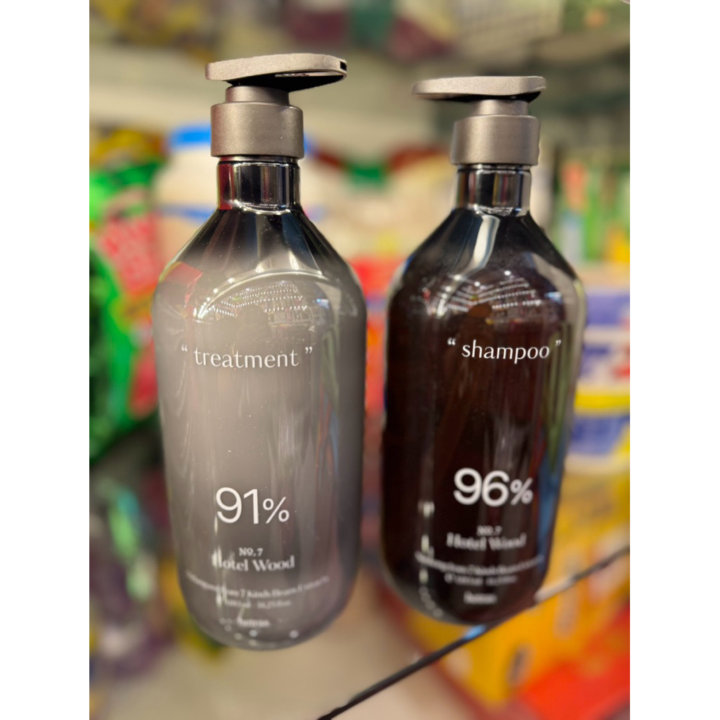 Hotel Wood - Set gội xã Hetras Simkong Perfume Shampoo và Dầu xả Hetras The Vidangyeol Treatment.
