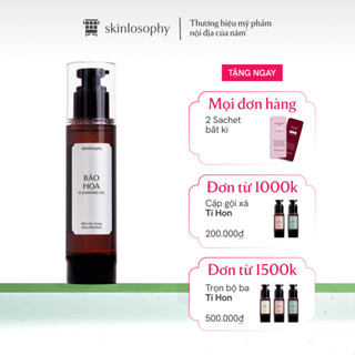 Dầu Tẩy Trang Bão Hòa Skinlosophy Công Nghệ Nhũ Hóa Mới Cho Mọi Loại Da - 100ml