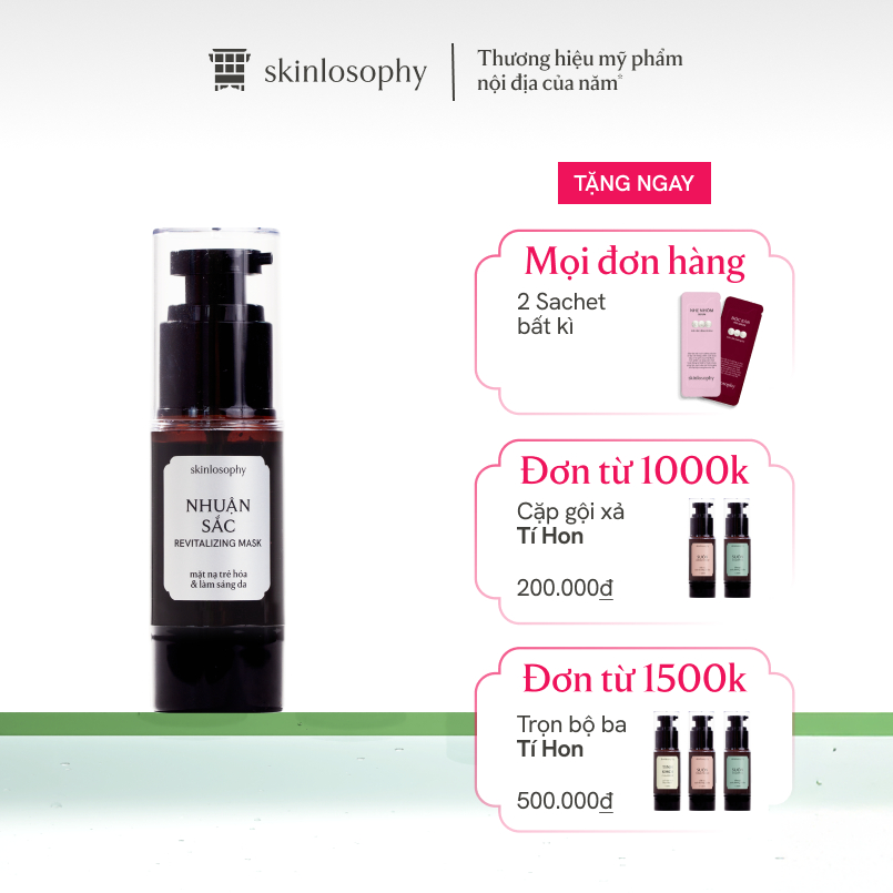 Mặt Nạ Nhuận Sắc Skinlosophy Giúp Trẻ Hóa Và Trắng Hồng Làn Da - 30ml