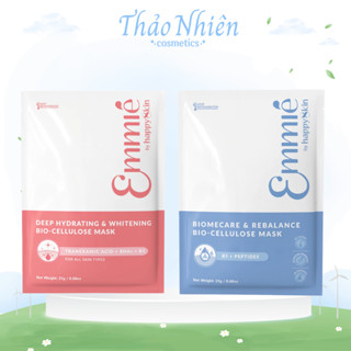  Mặt nạ Emmie By Happy Skin Bio Cellulose Mask 23g miếng 