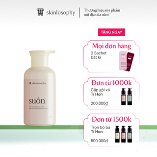 Dầu Gội Suôn Skinlosophy Giúp Nuôi Dưỡng Tóc Và Da Đầu - 300ml
