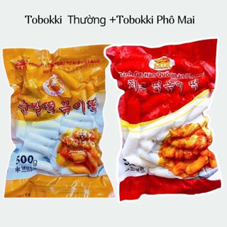 Bánh gạo Tokbokki phô mai, truyền thống Hàn Quốc MIR gói 500g