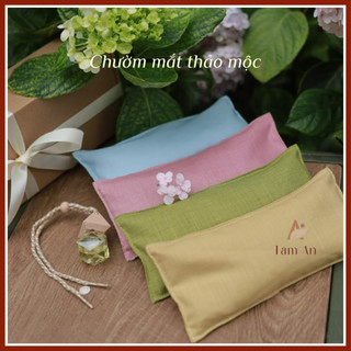  Túi chườm mắt spa thảo mộc ngải cứu và 9 vị thảo dược giúp giảm mỏi mắt thư giãn kèm hộp quà tặng 